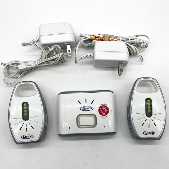 Graco White iMonitor Vibe Wireless Digital Baby Monitor Nightlight-Receivers - Picture 1 of 9